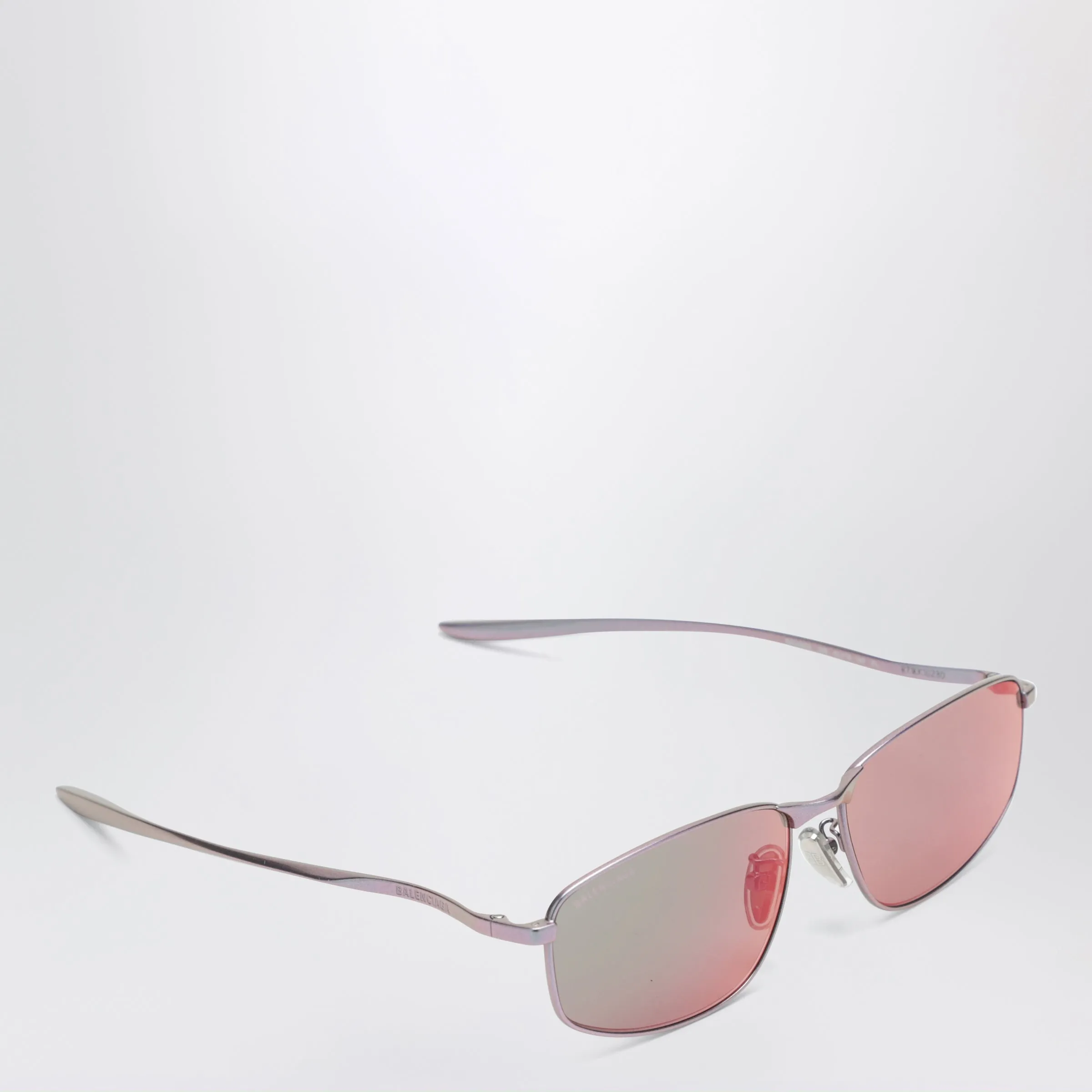 Rectangular Pink Metallic Sunglasses sold by Wanan Luxury product image thumbnail 2
