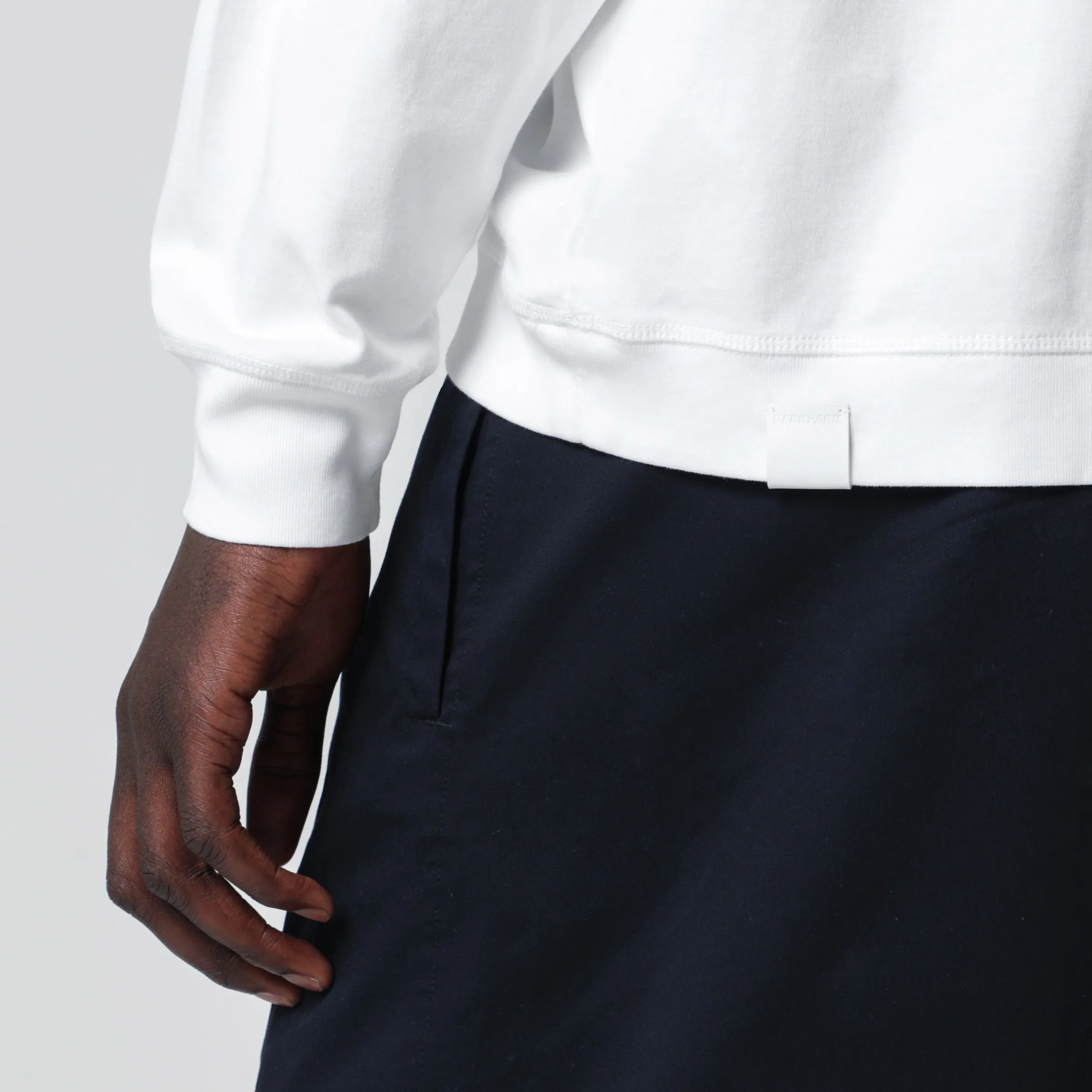 White Troy Double-Sleeve T-Shirt sold by Wanan Luxury product image thumbnail 2