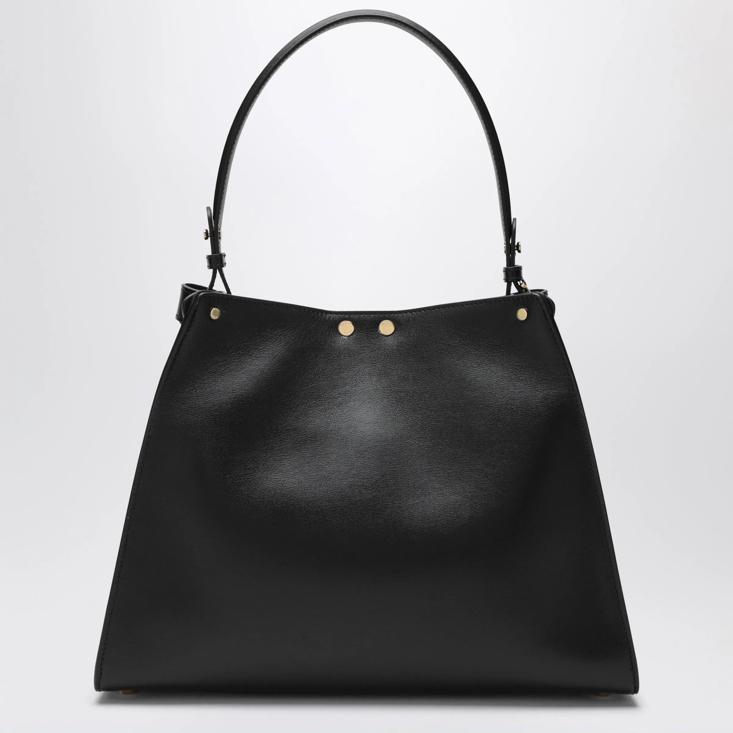Fendi Way Medium Bag In Black Leather And Chocolate Suede sold by Wanan Luxury product image thumbnail 2