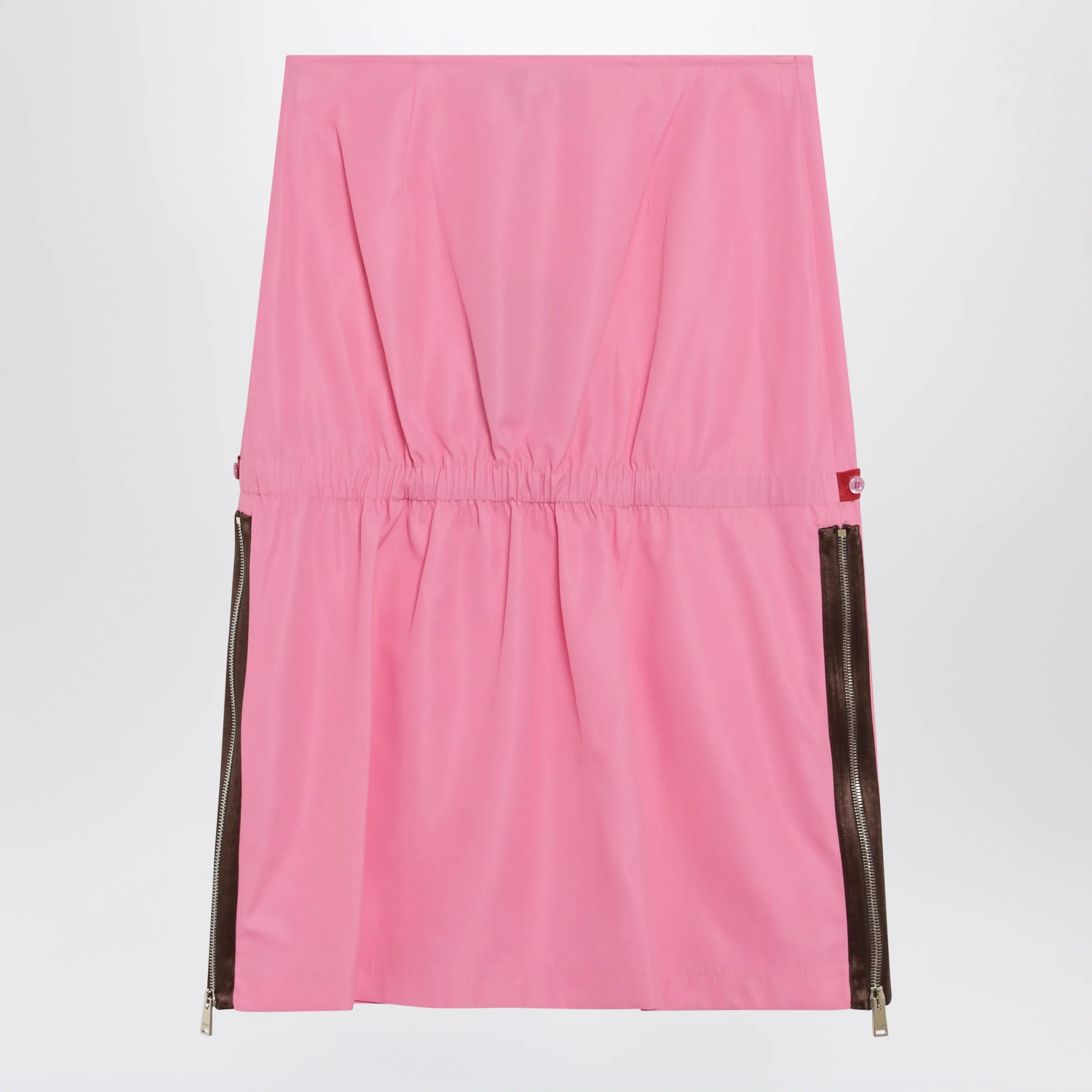 Pink Technical Viscose Skirt sold by Wanan Luxury product image thumbnail 2