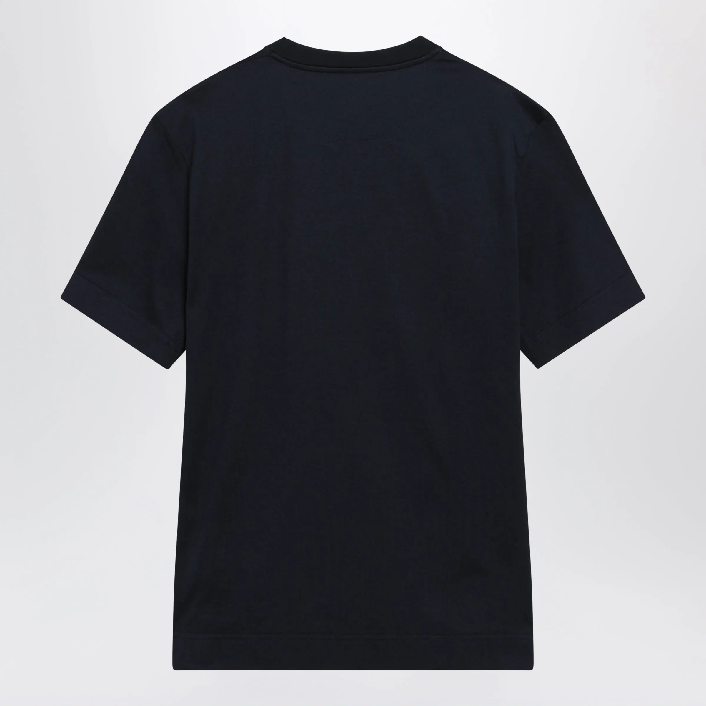 Navy Blue T-Shirt With Embroidered Logo sold by Wanan Luxury product image thumbnail 2