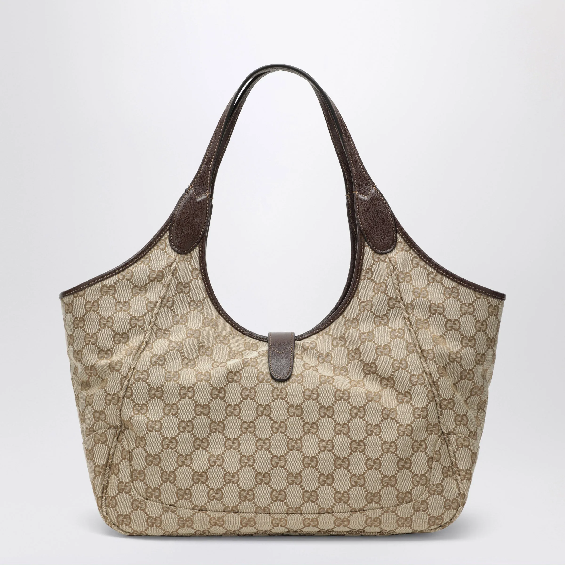 Medium Mercato Bag In Sand Gg Fabric sold by Wanan Luxury product image thumbnail 2