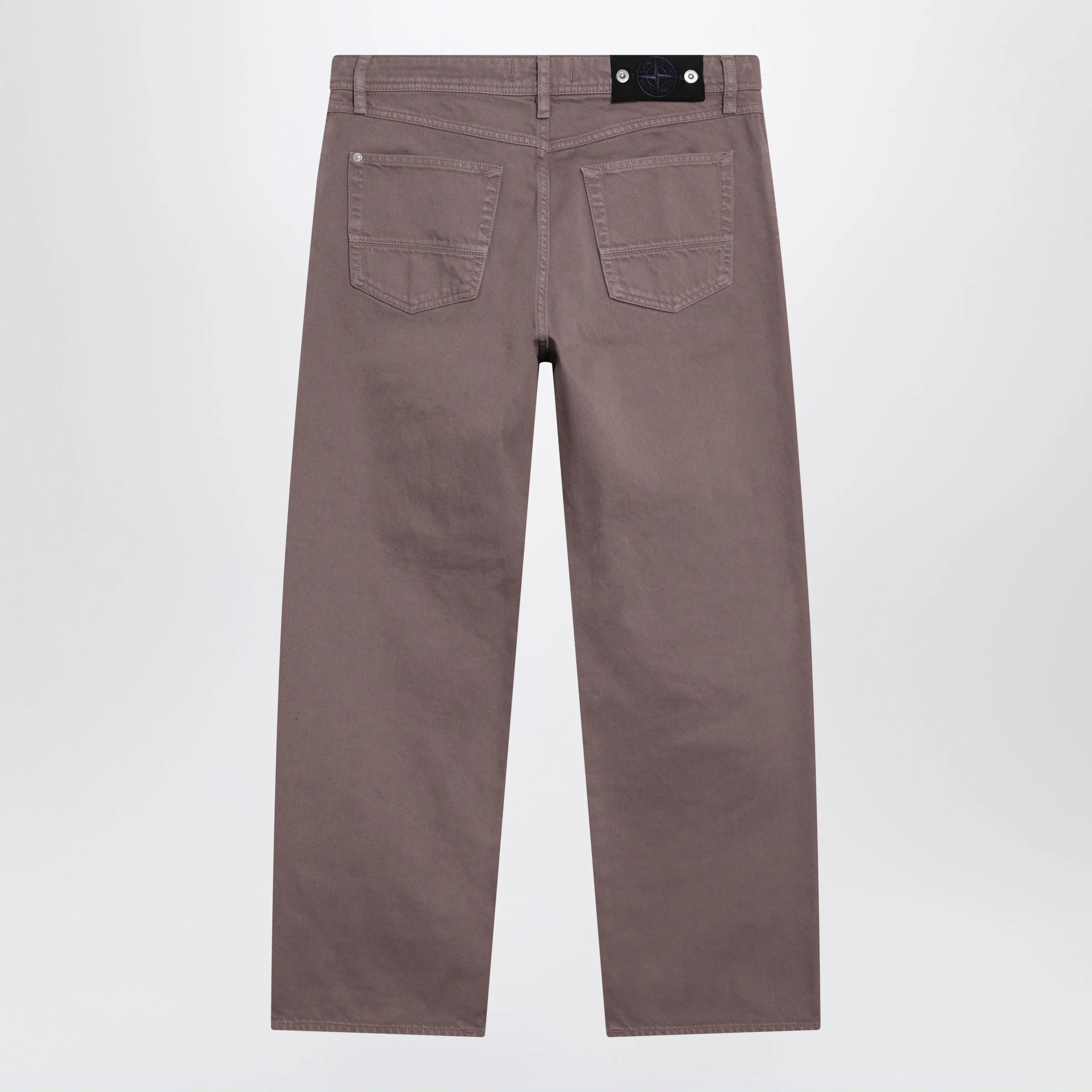 Purple/Grey Cotton Trousers sold by Wanan Luxury product image thumbnail 2