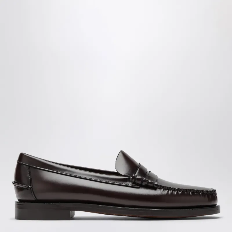 Classic Dan Loafer In Brown/Burgundy sold by Wanan Luxury