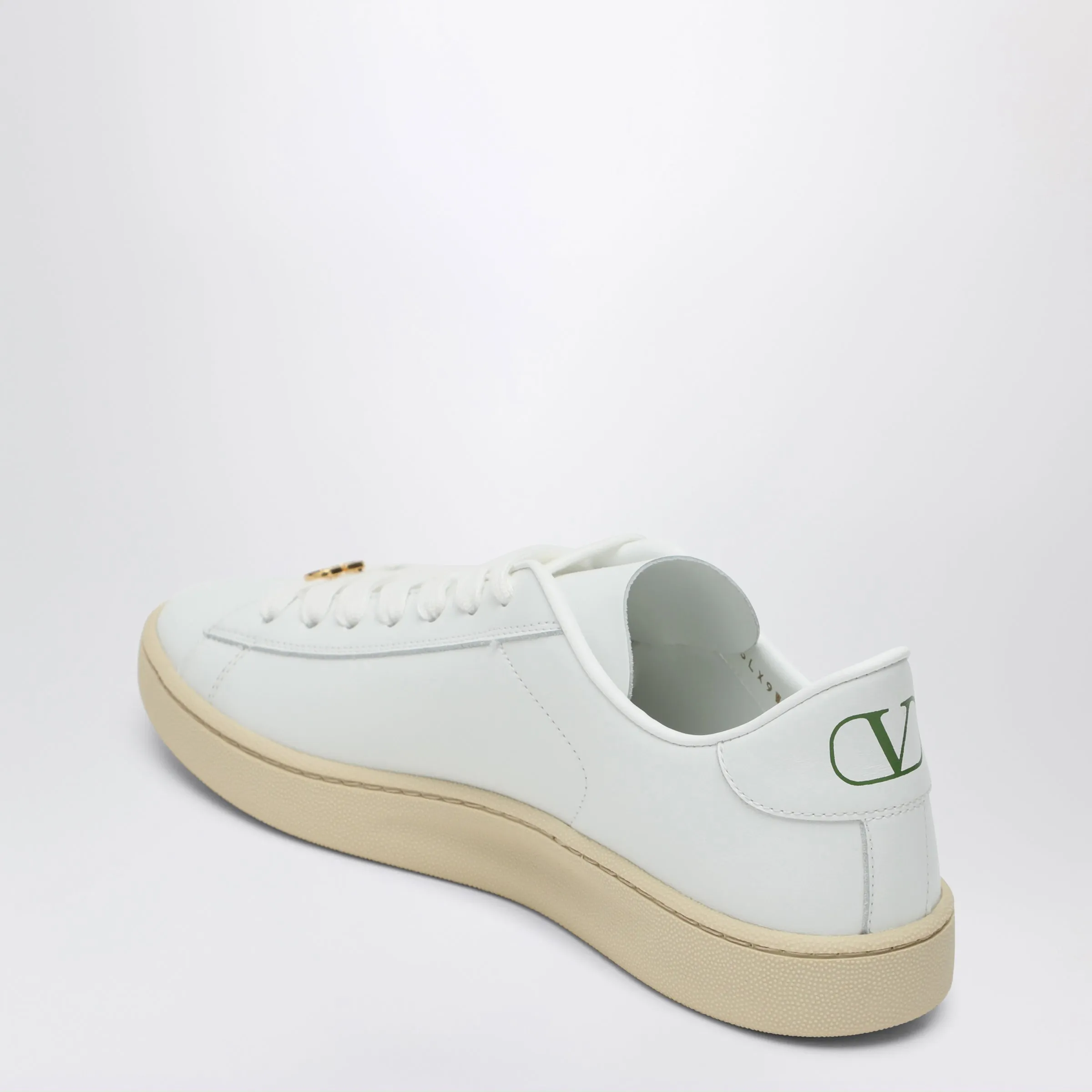 White Leather Royco Sneakers sold by Wanan Luxury product image thumbnail 2