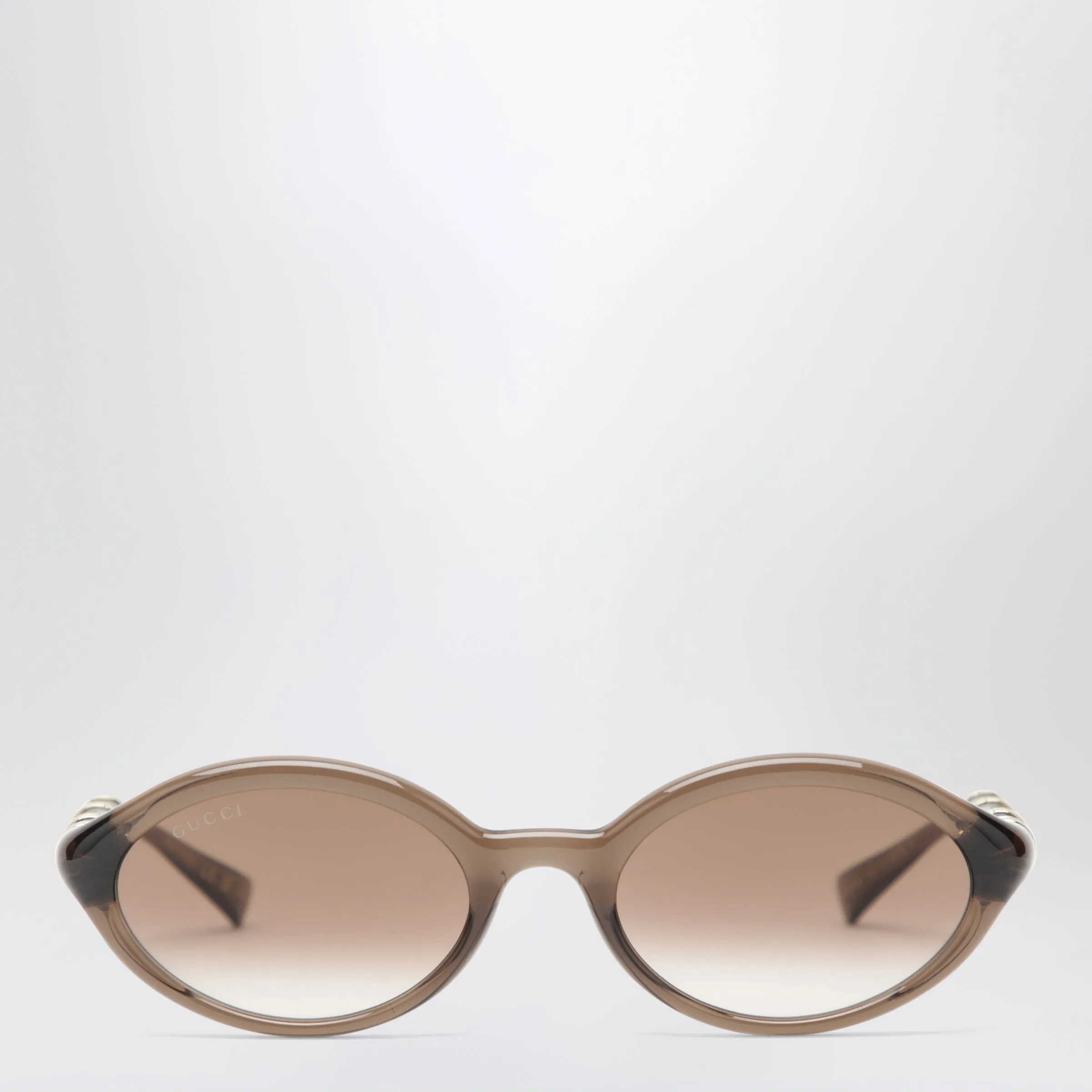 Brown Oval Sunglasses sold by Wanan Luxury