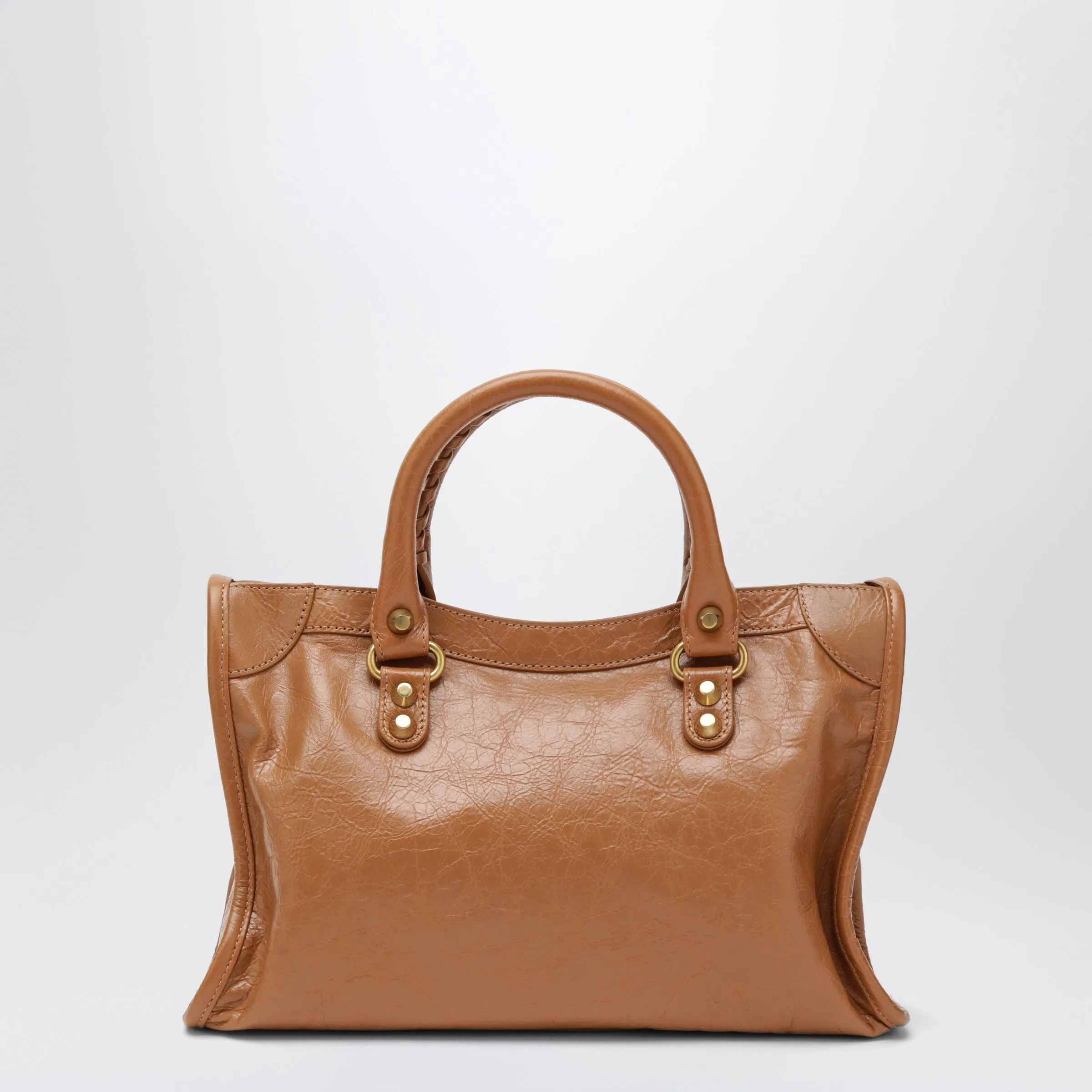 Small Beige/Antique Gold Le City Bag sold by Wanan Luxury product image thumbnail 2