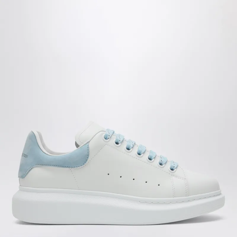 Oversize Sneakers White/Powder Blue made by Alexander McQueen