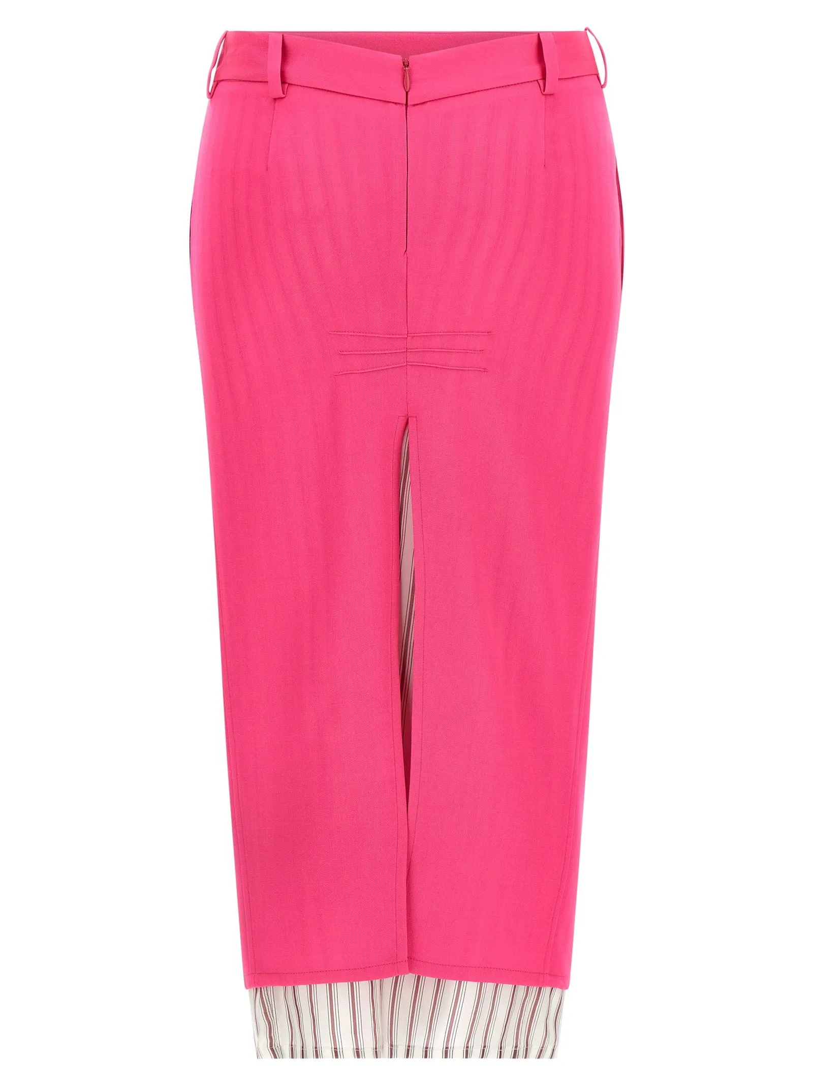 Double Layer Skirt Skirts Fuchsia sold by Wanan Luxury product image thumbnail 2