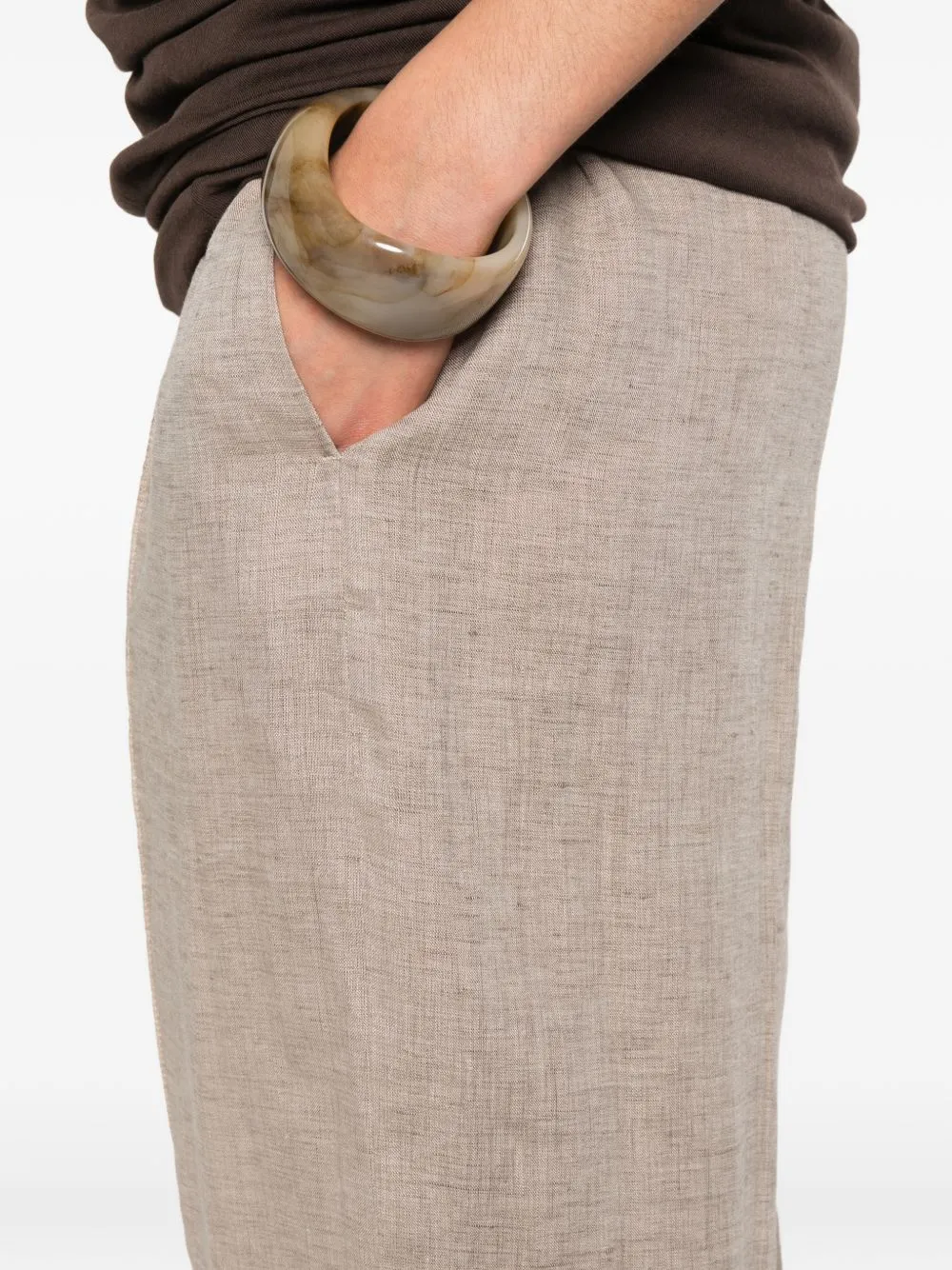 Linen Trousers sold by Wanan Luxury product image thumbnail 4