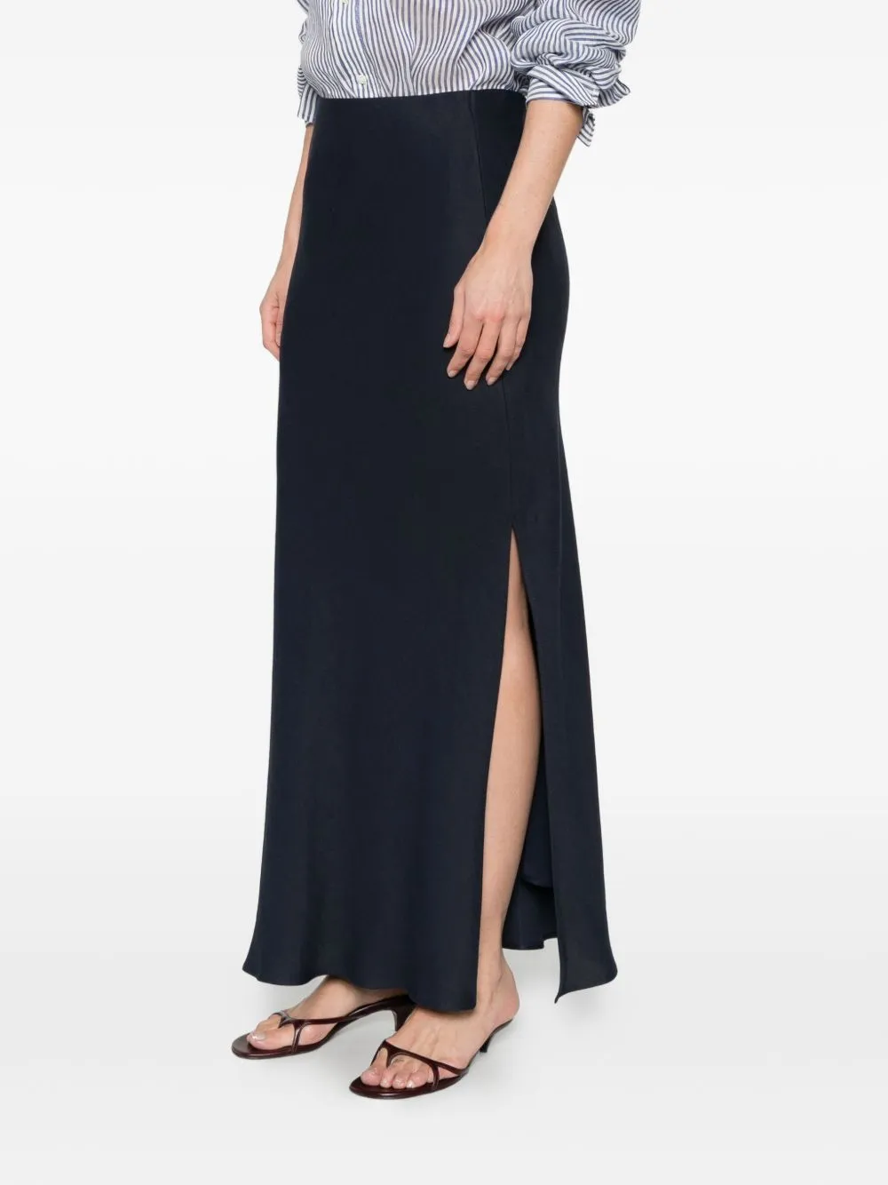 Line Blend Long Skirt sold by Wanan Luxury product image thumbnail 4