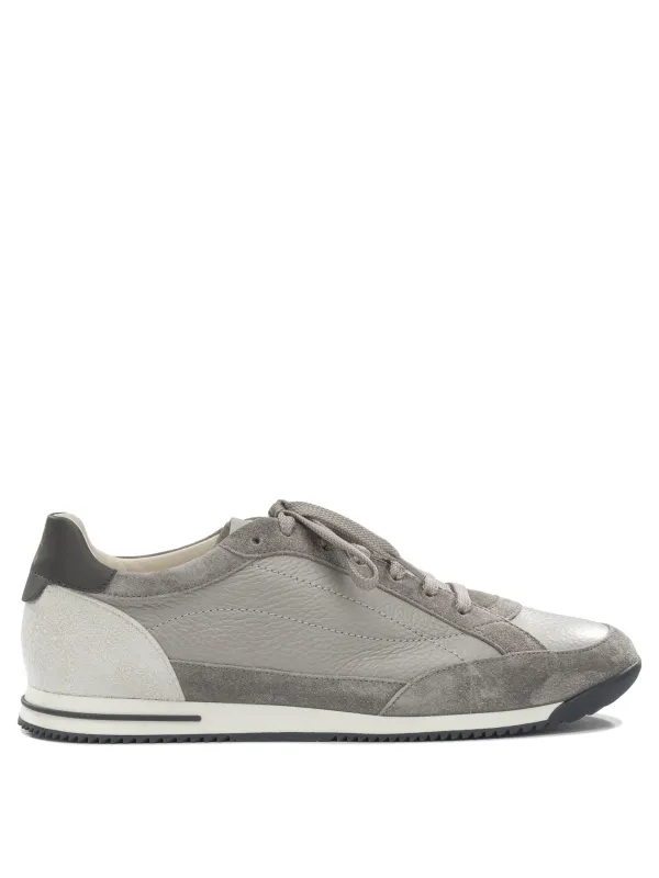 Low Sneakers Sneakers & Slip-On Grey made by Brunello Cucinelli