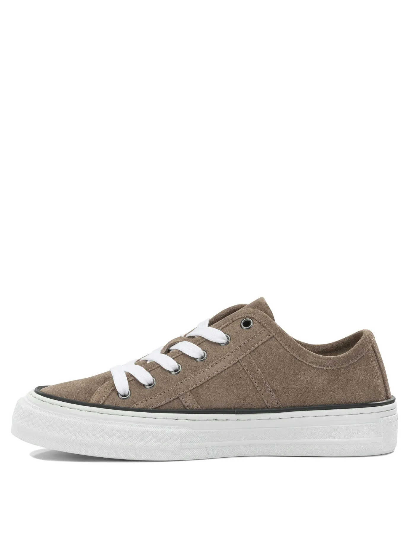 Shiny Tab Sneakers & Slip-On Beige sold by Wanan Luxury product image thumbnail 3