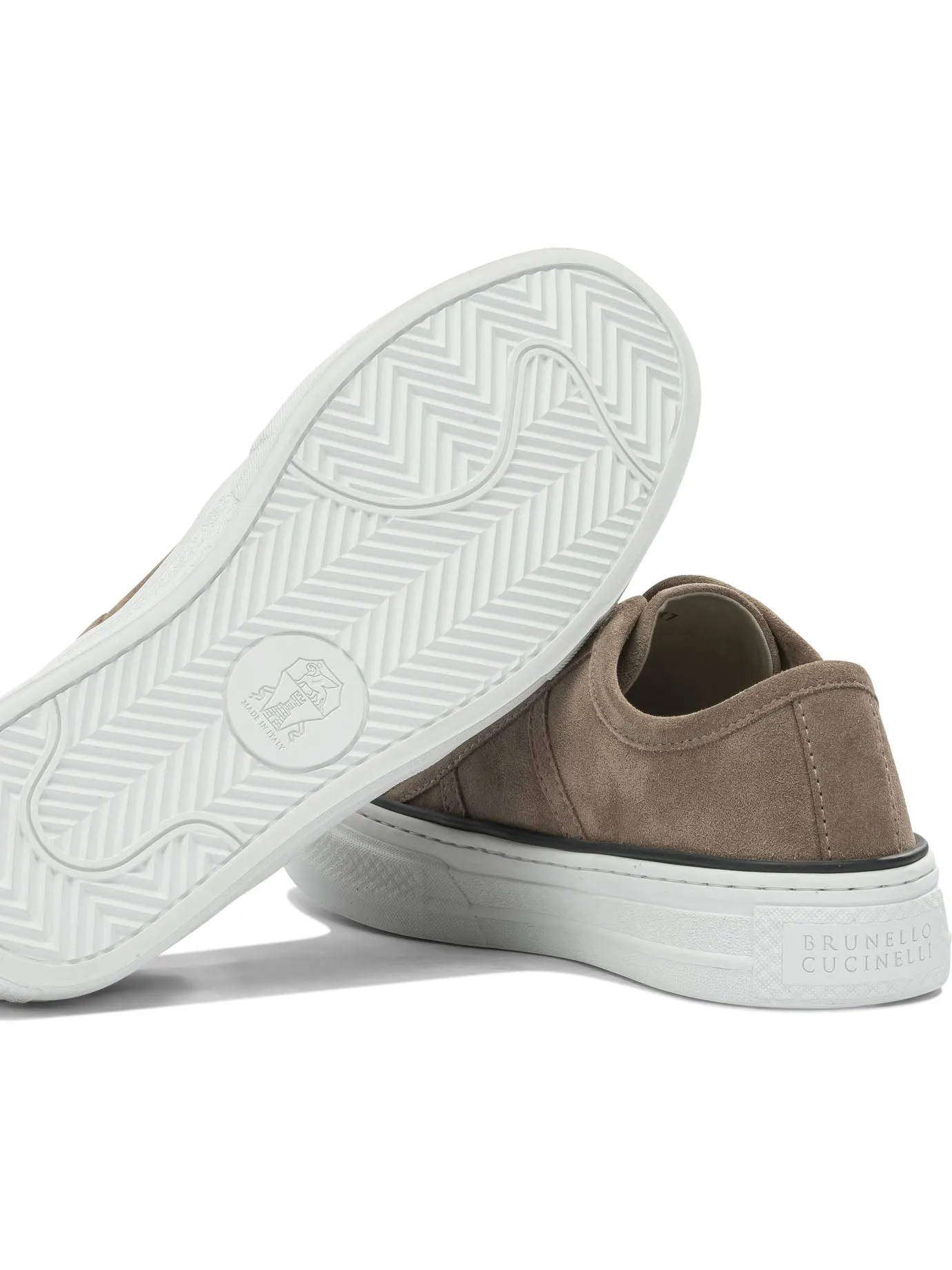 Shiny Tab Sneakers & Slip-On Beige sold by Wanan Luxury product image thumbnail 5