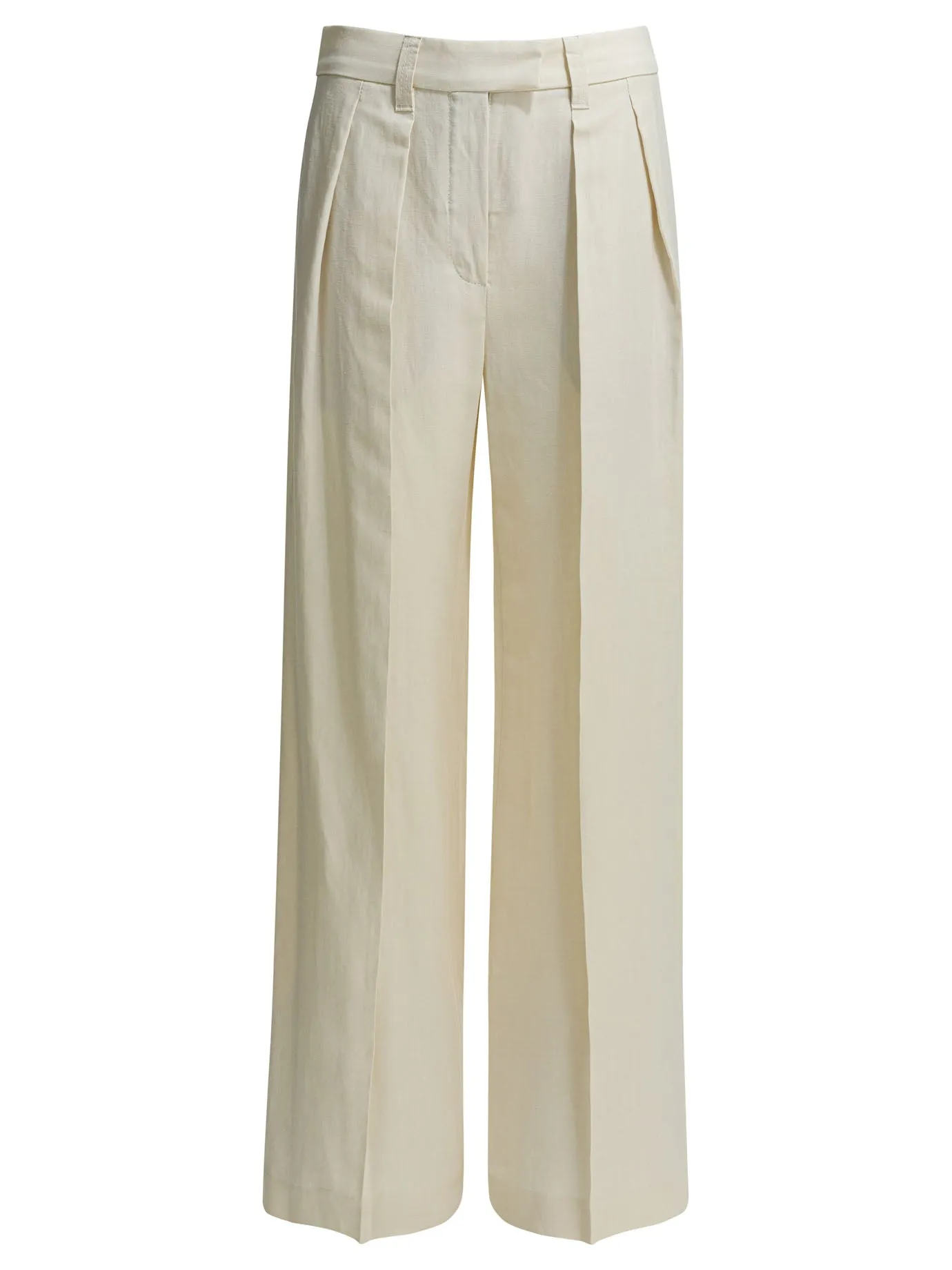 Tailored Pants Trousers White sold by Wanan Luxury