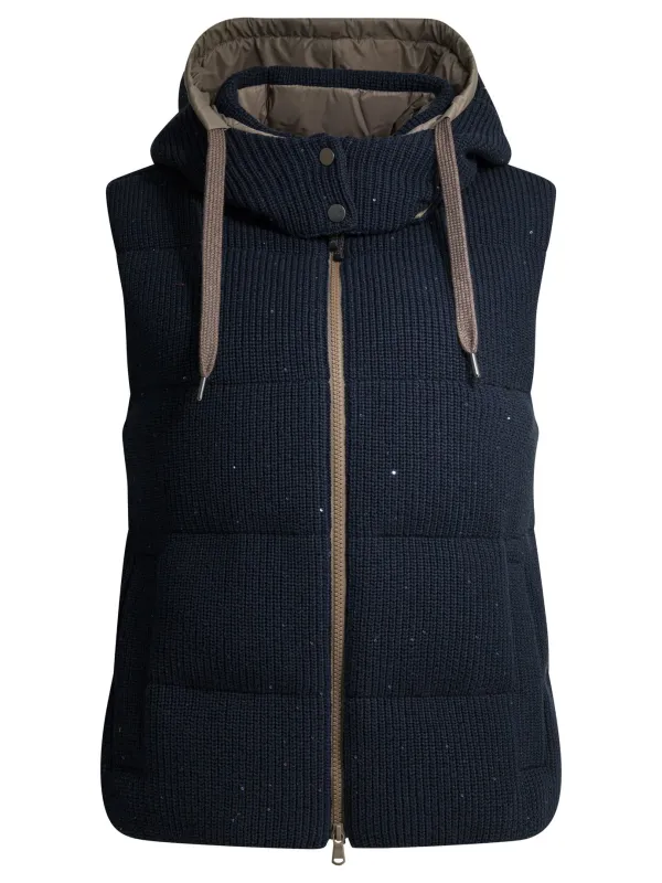 Sleeveless Jacket Jackets And Coats Blue sold by Wanan Luxury