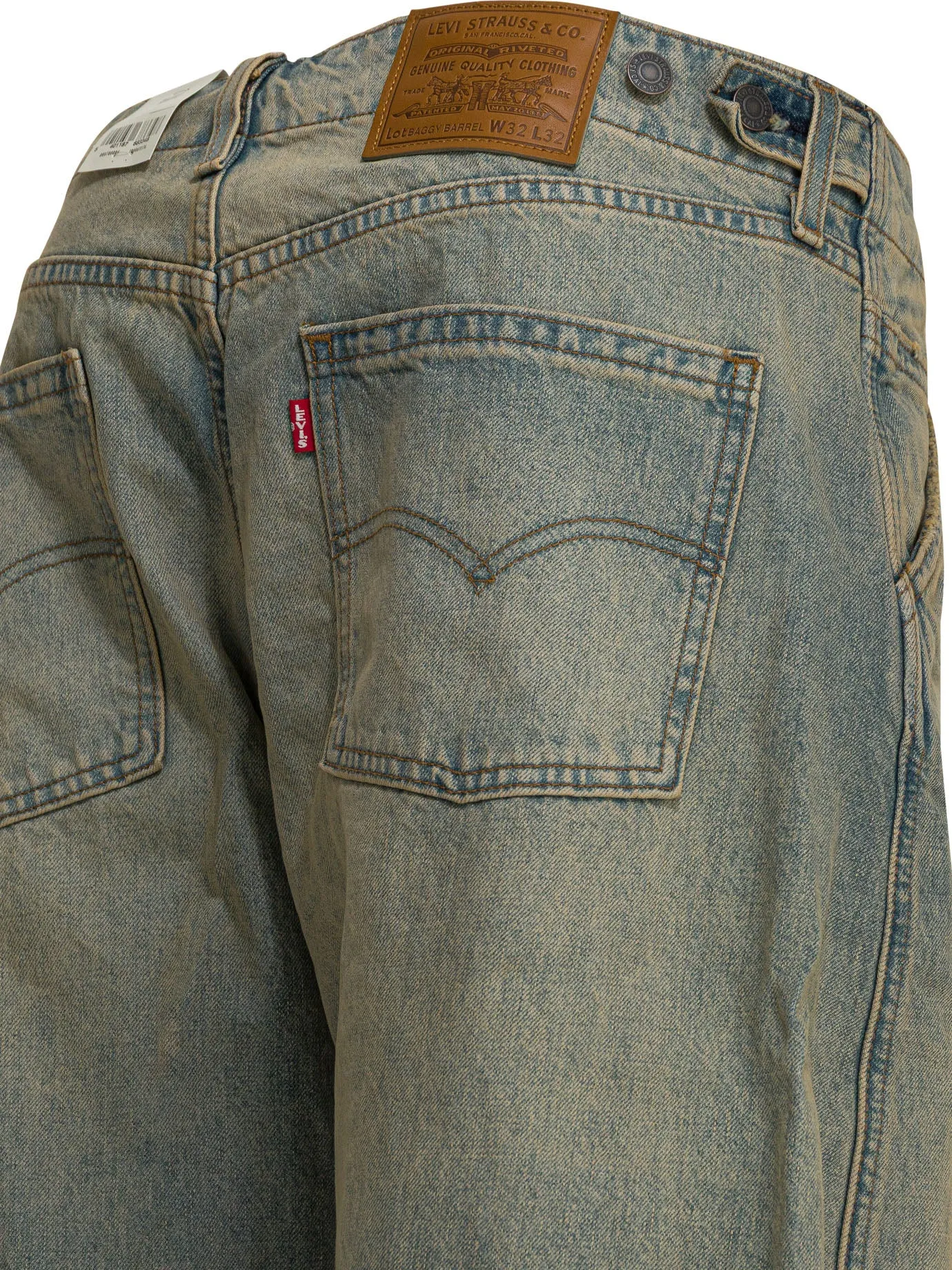 Baggy Barrel Jeans Light Blue sold by Wanan Luxury product image thumbnail 4