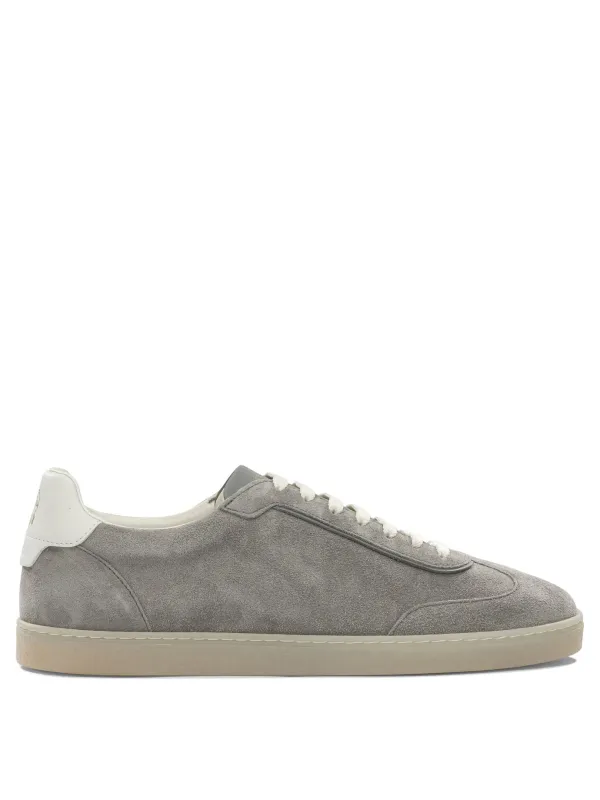 Low Sneakers Sneakers & Slip-On Grey made by Brunello Cucinelli