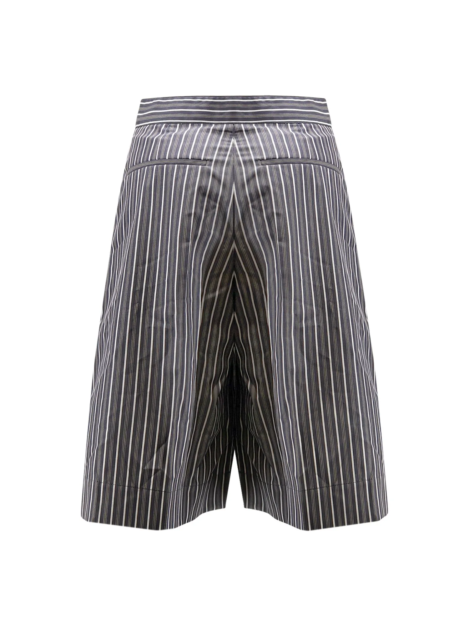 Henna Striped Cotton Bermuda Shorts sold by Wanan Luxury product image thumbnail 2