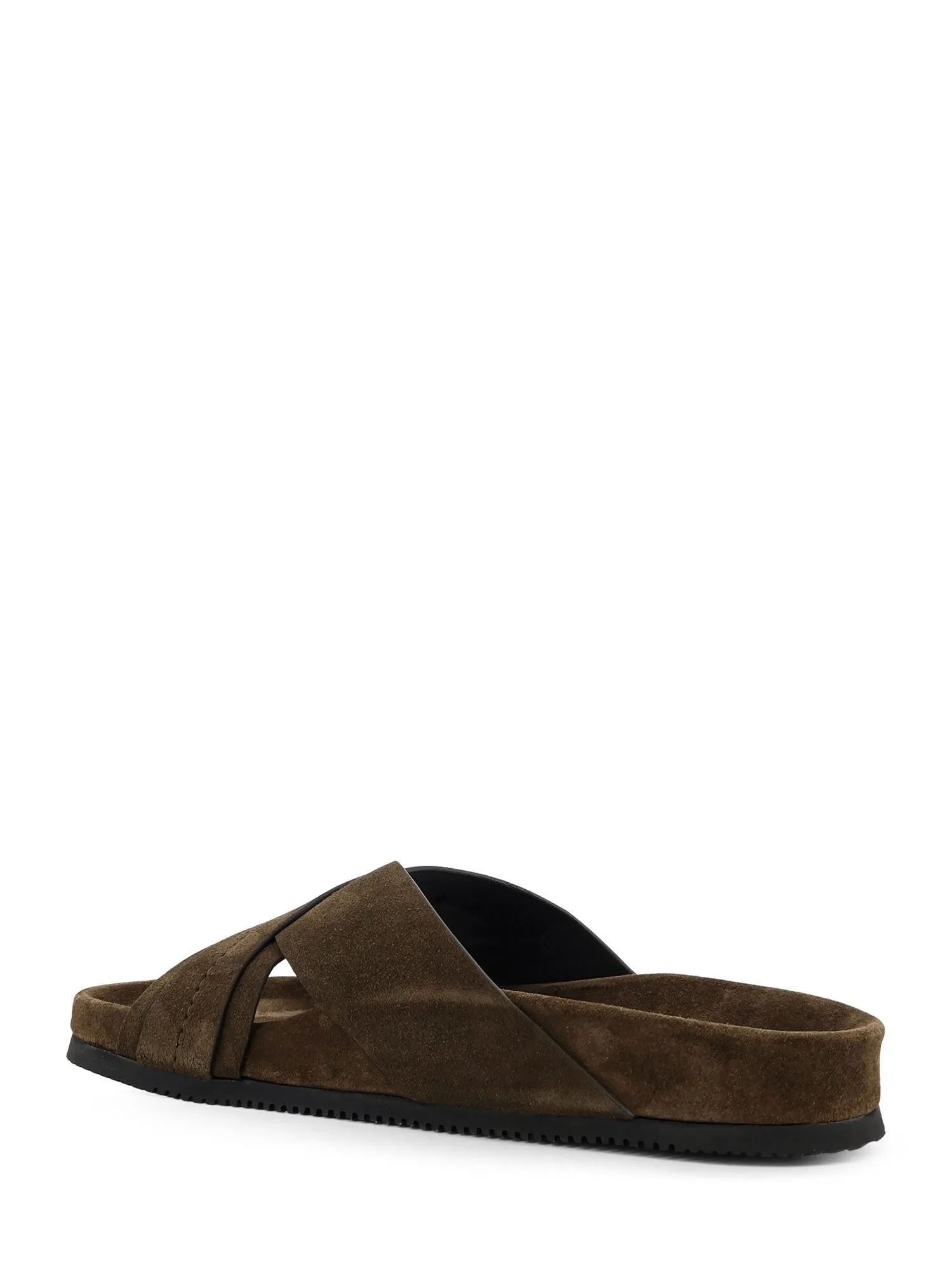 Suede Sandals With Engraved Logo On The Side sold by Wanan Luxury product image thumbnail 3