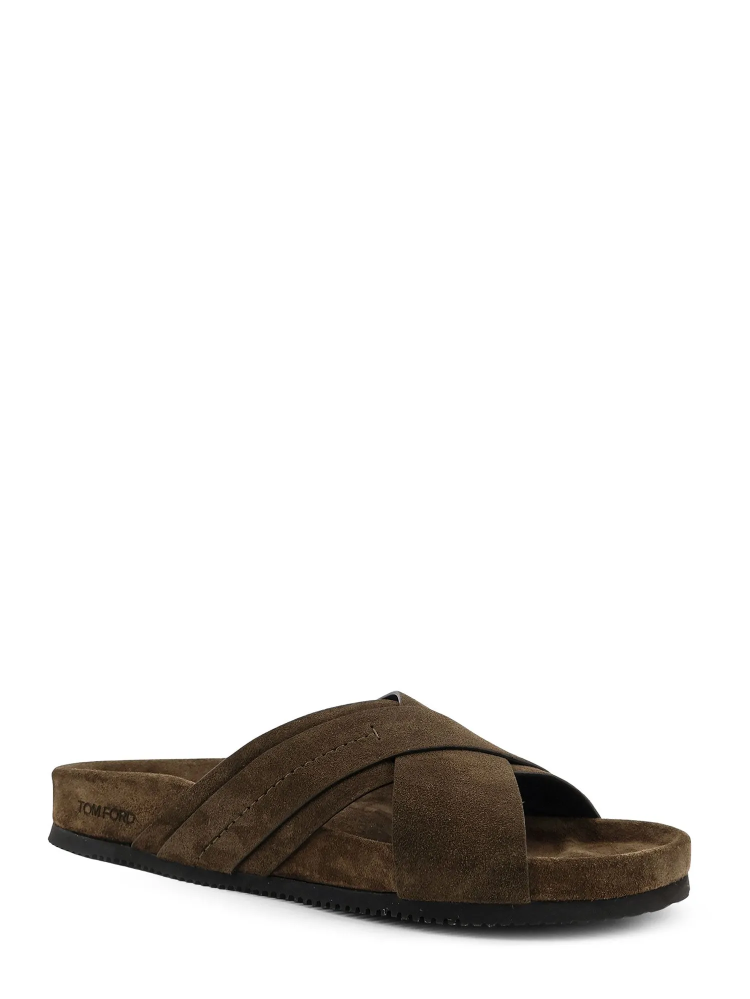 Suede Sandals With Engraved Logo On The Side sold by Wanan Luxury product image thumbnail 2
