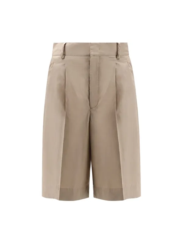Imogen Biologic Cotton Bermuda Shorts sold by Wanan Luxury