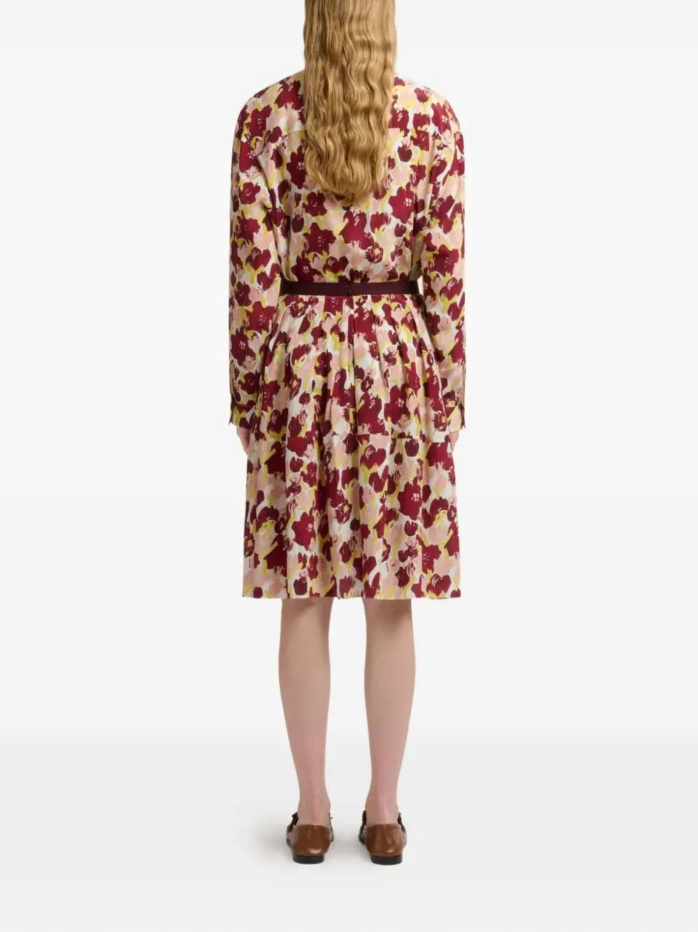 Floral Pleated Skirt sold by Wanan Luxury product image thumbnail 4