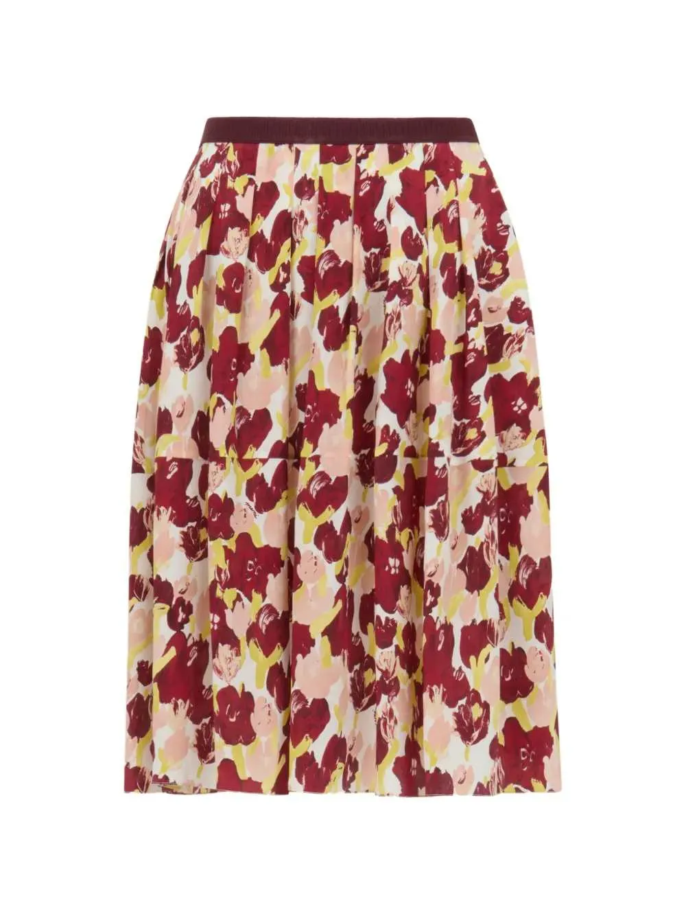 Floral Pleated Skirt sold by Wanan Luxury