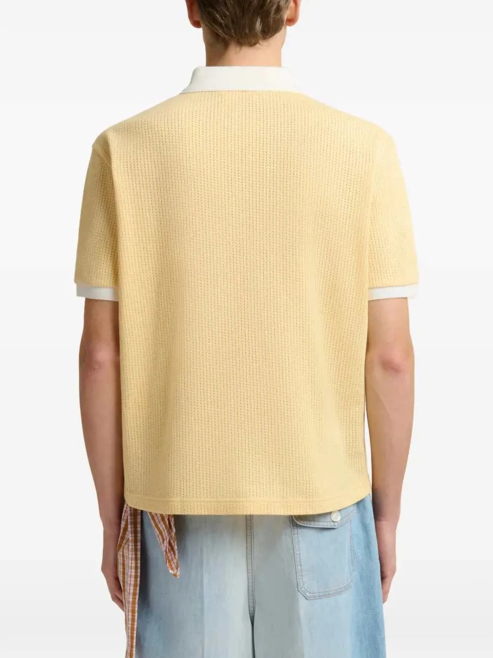 Jacquard Polo Shirt With Logo sold by Wanan Luxury product image thumbnail 3