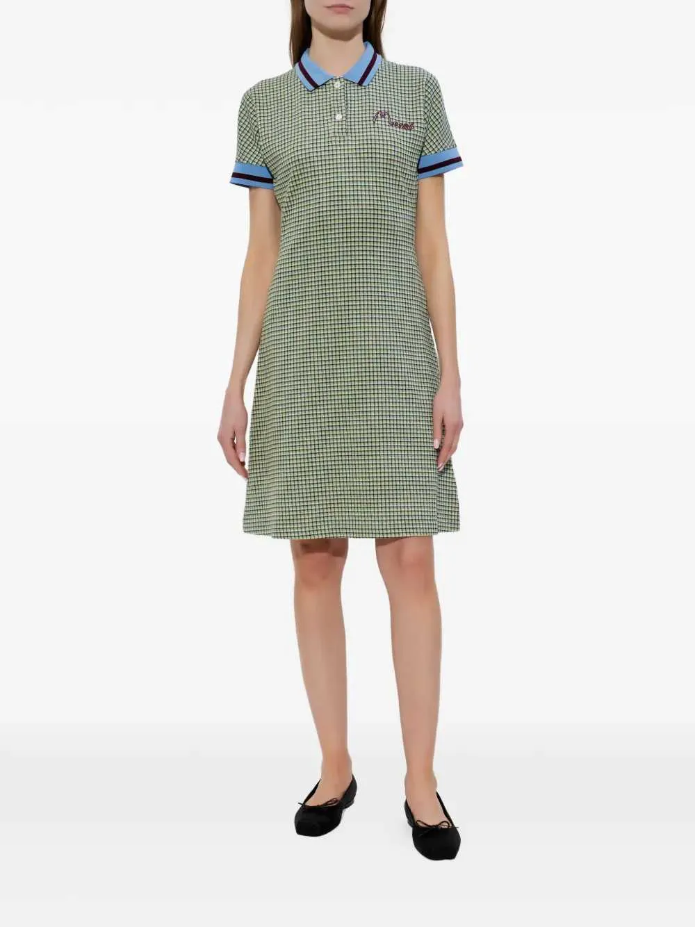 Short Checked Dress sold by Wanan Luxury product image thumbnail 3