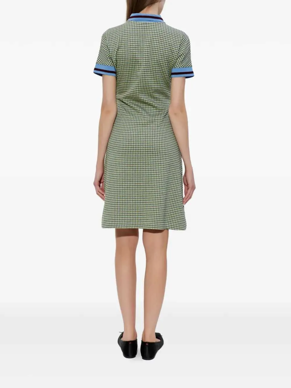 Short Checked Dress sold by Wanan Luxury product image thumbnail 4