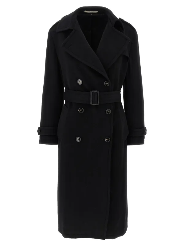 Bonny Coats And Trench Coats Black made by Tagliatore