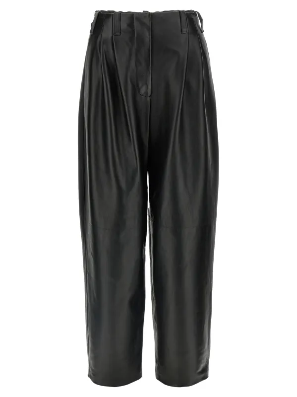 Leather Pants Black made by Givenchy