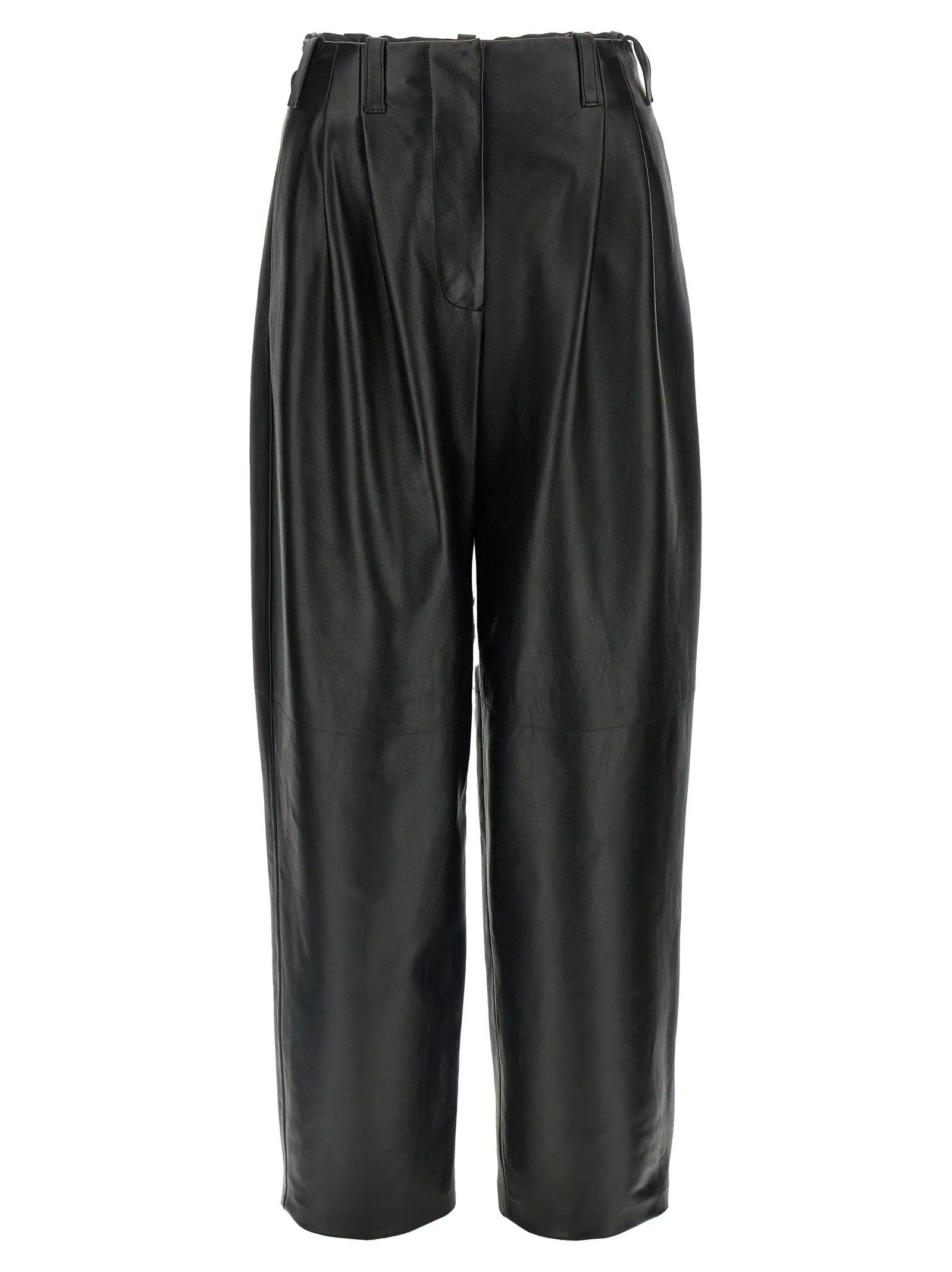 Leather Pants Black sold by Wanan Luxury