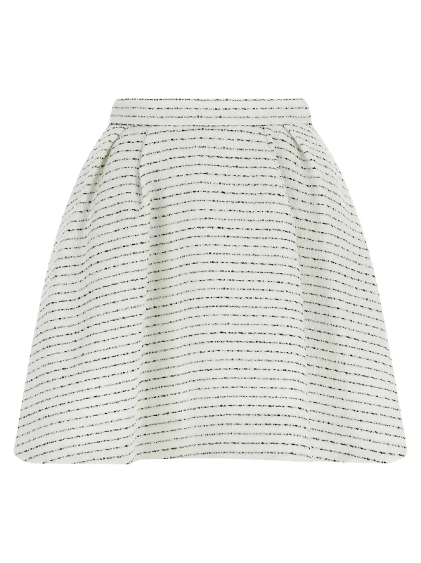 Tweed Skirt Skirts White made by Alessandra Rich