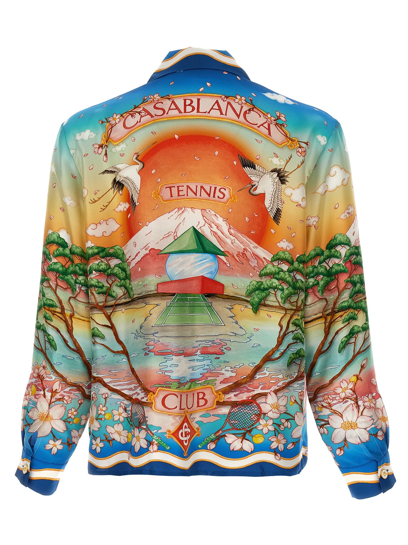 Cuban Collar Tennis Club Shirt And Blouse Multicolor sold by Wanan Luxury product image thumbnail 2