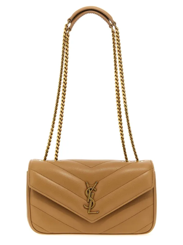 Loulou Small Shoulder Bags Beige sold by Wanan Luxury