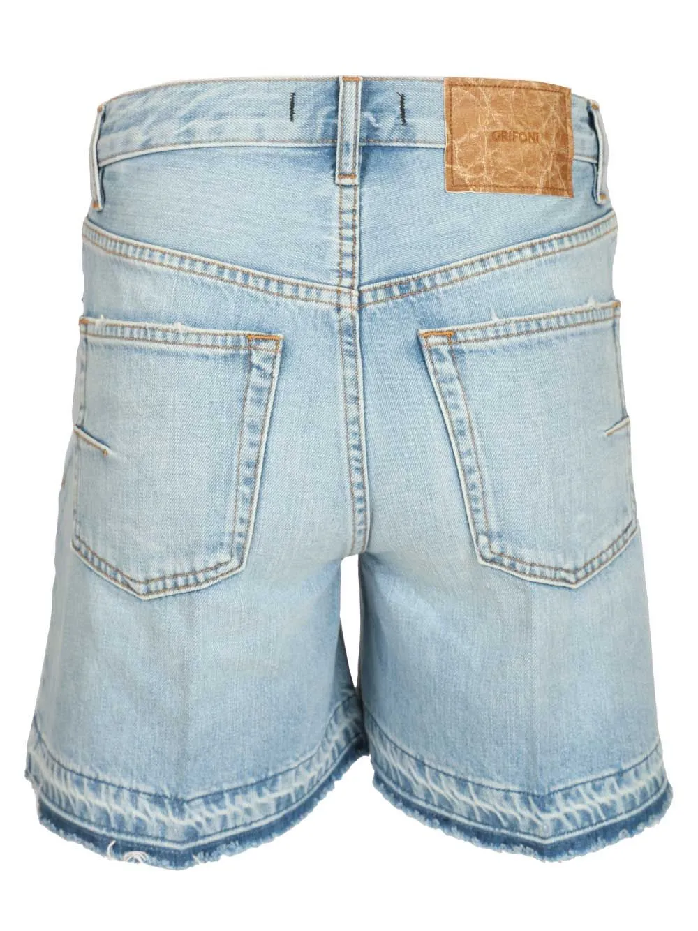 Denim Shorts Trousers Light Blue sold by Wanan Luxury product image thumbnail 2