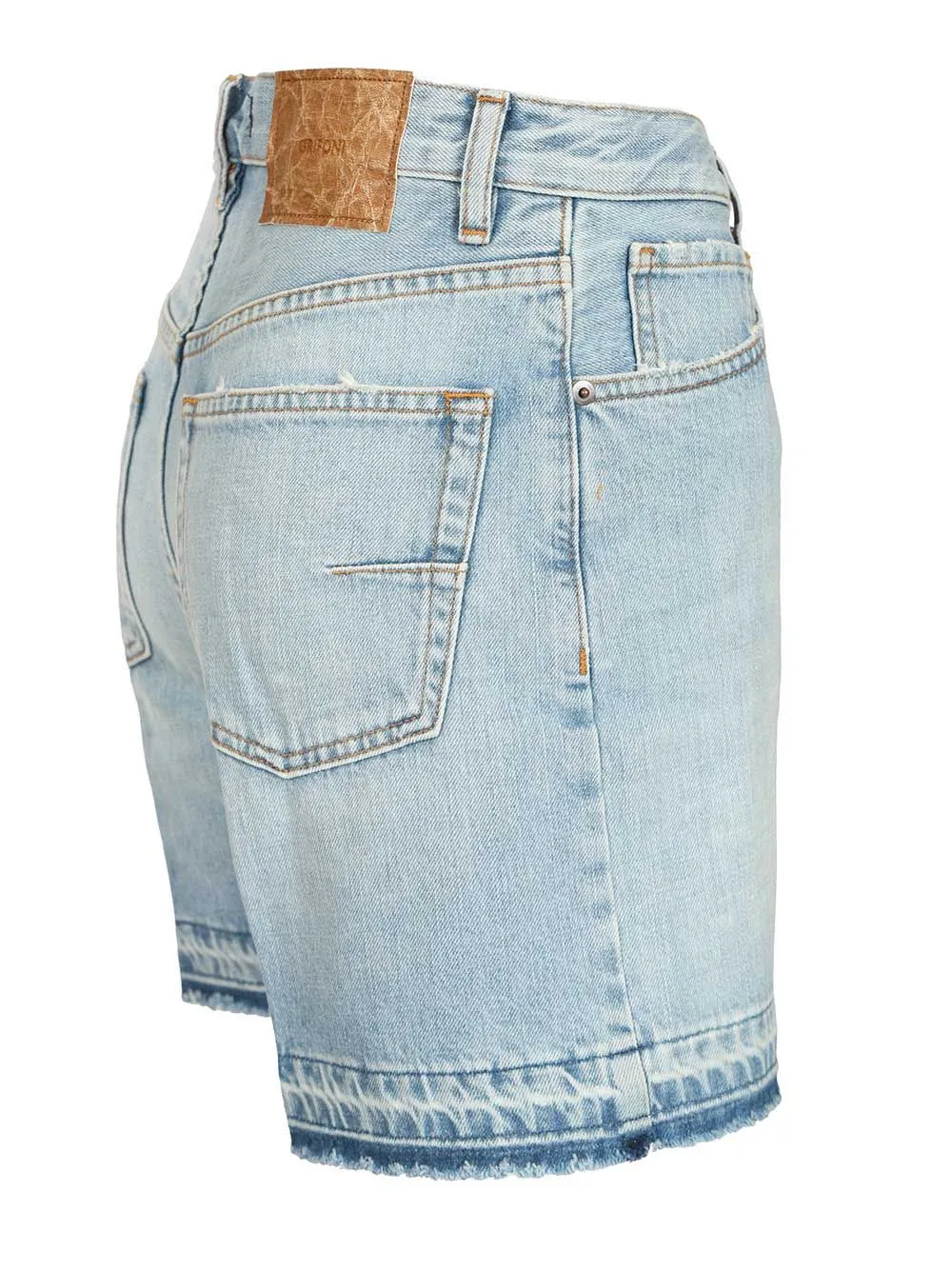 Denim Shorts Trousers Light Blue sold by Wanan Luxury product image thumbnail 3