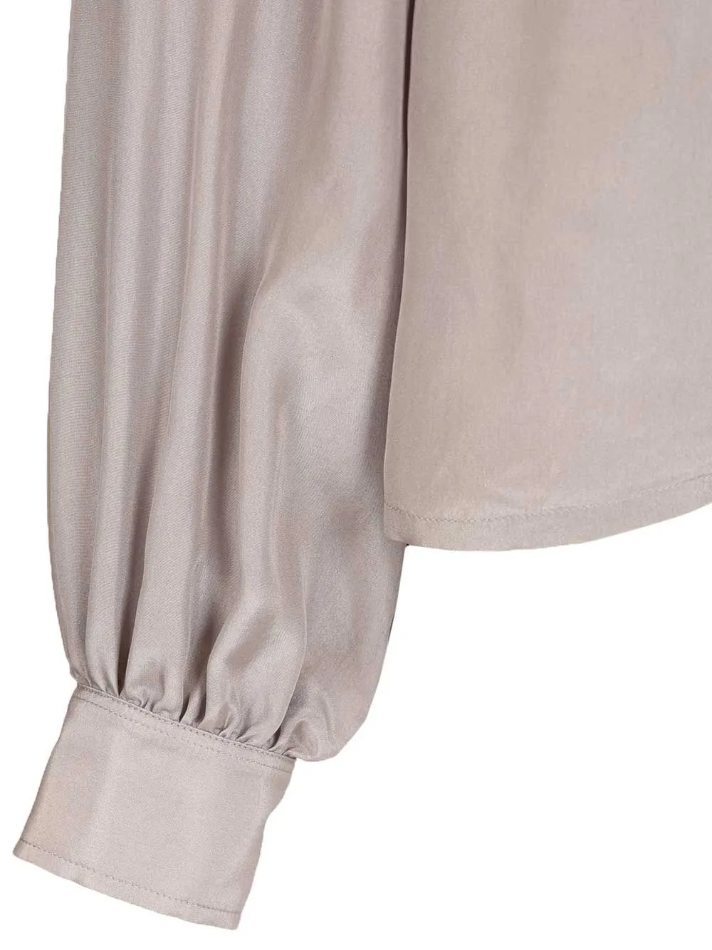 Silk Shirt Shirts Grey sold by Wanan Luxury product image thumbnail 5