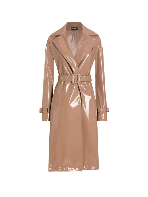 Vinyl Trench sold by Wanan Luxury