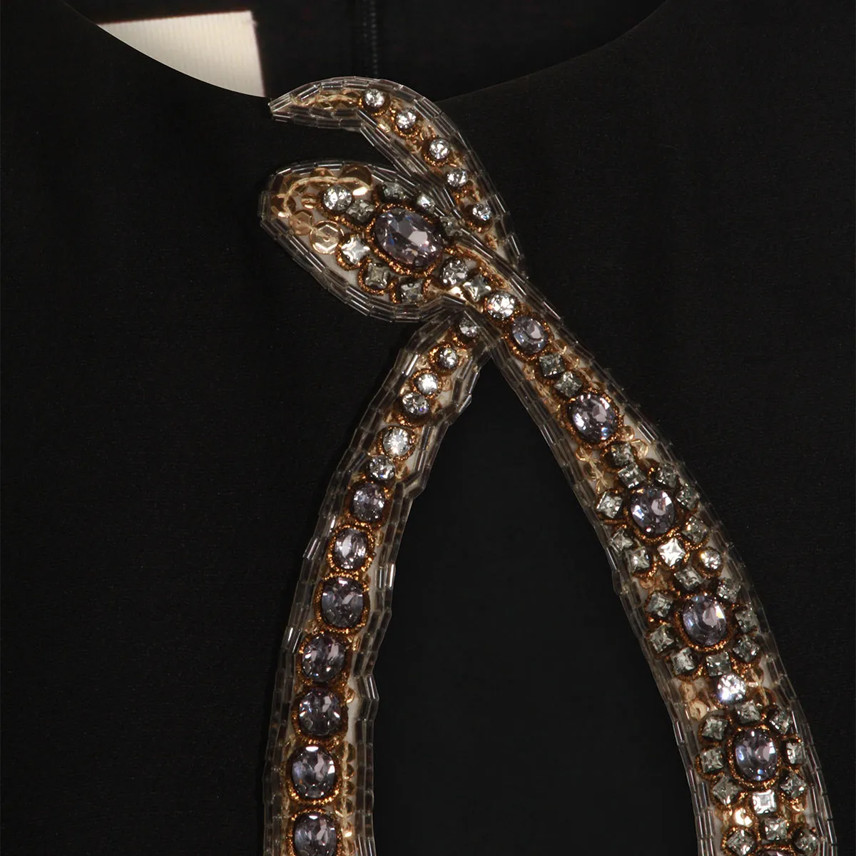 Dresses Nero/Gold/Silver sold by Wanan Luxury product image thumbnail 3