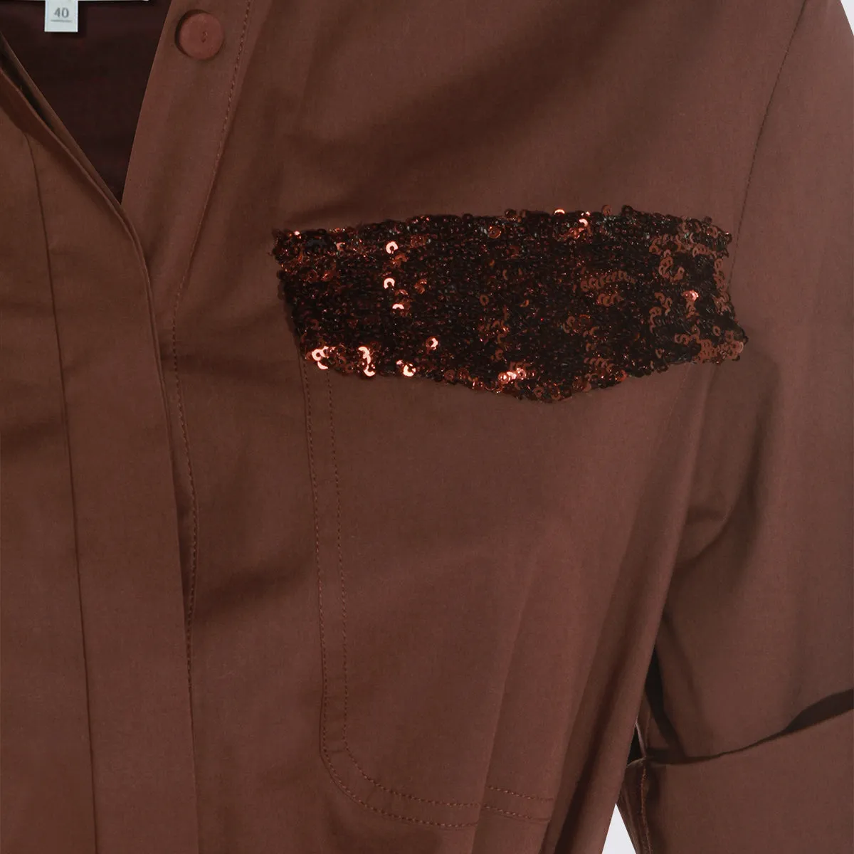 Dresses Marroni sold by Wanan Luxury product image thumbnail 3