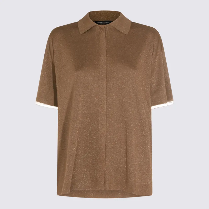 T-Shirts And Polos Brown sold by Wanan Luxury