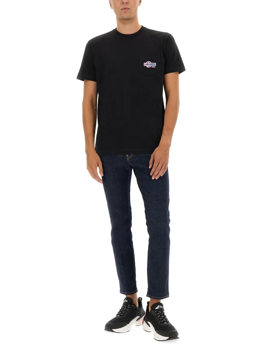 T-Shirt With Pocket And Logo sold by Wanan Luxury product image thumbnail 2