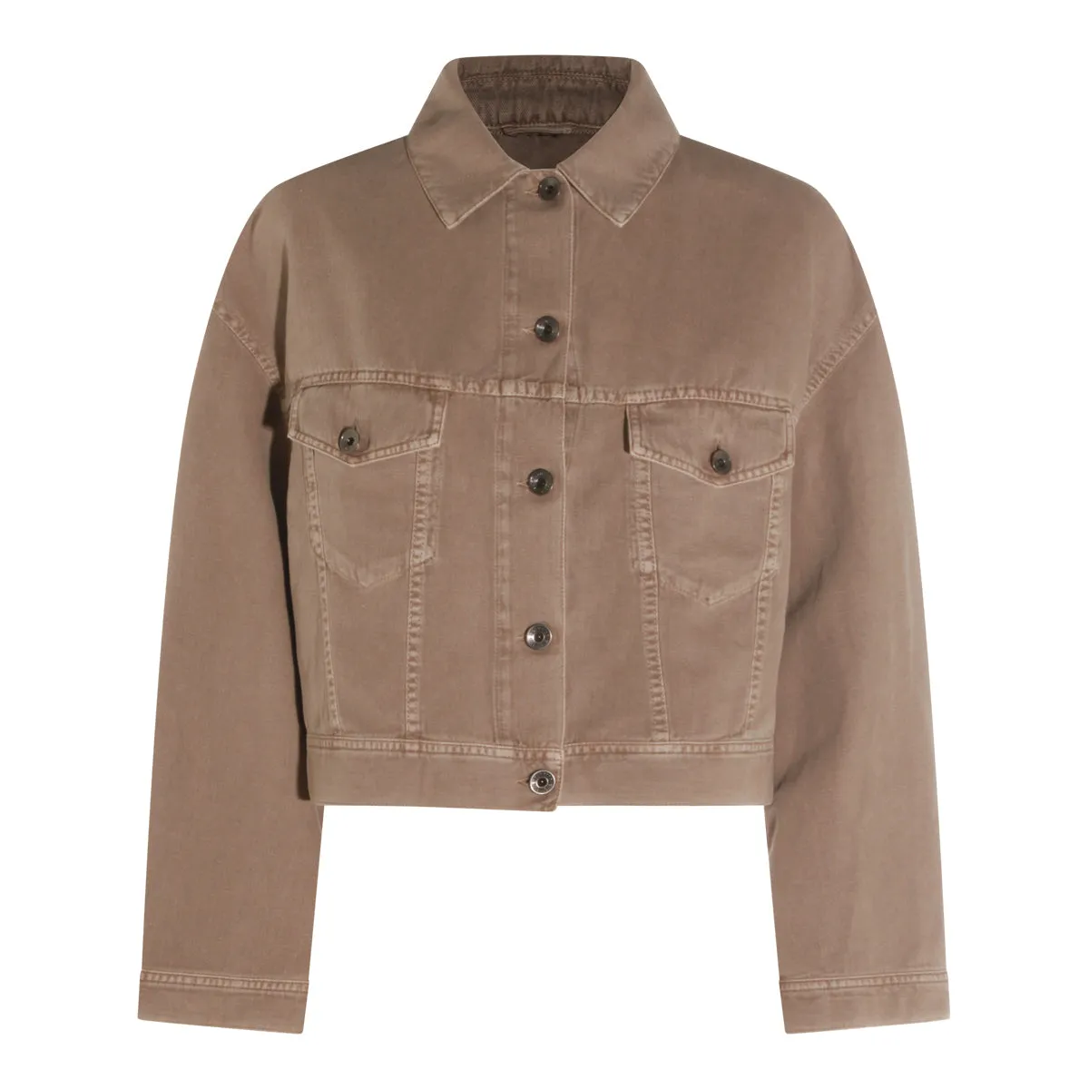 Jackets Earth Brown sold by Wanan Luxury