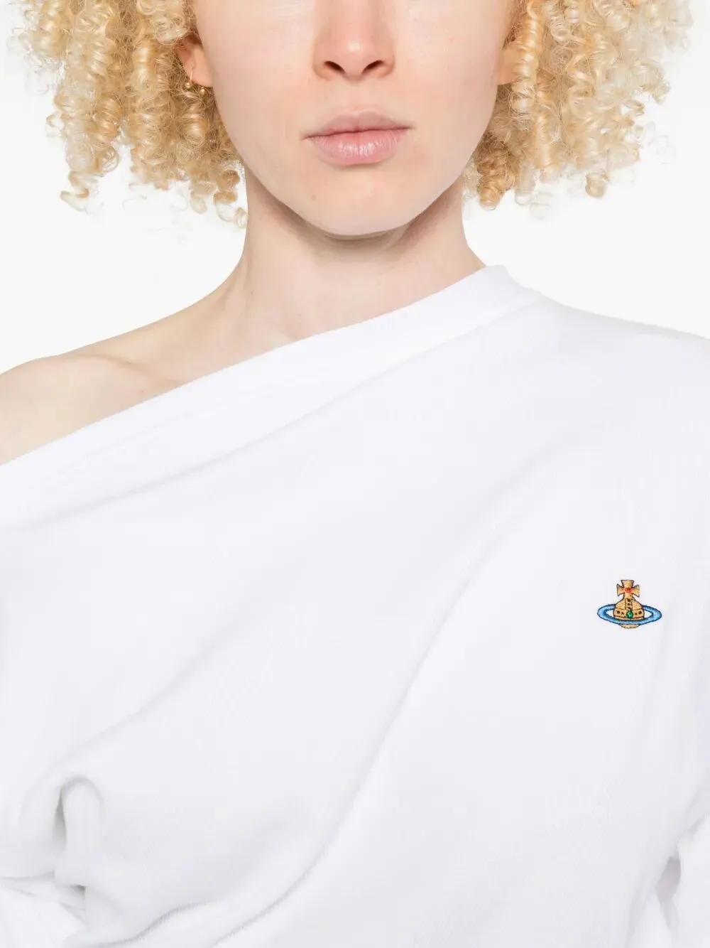 Ls Hebo Asymmetric Neck Top sold by Wanan Luxury product image thumbnail 5