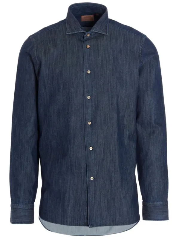 Denim Shirt made by Wanan Luxury