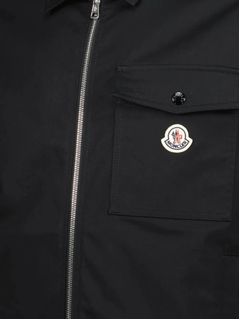 Cotton Blend Gabardine Shirt Jacket sold by Wanan Luxury product image thumbnail 3