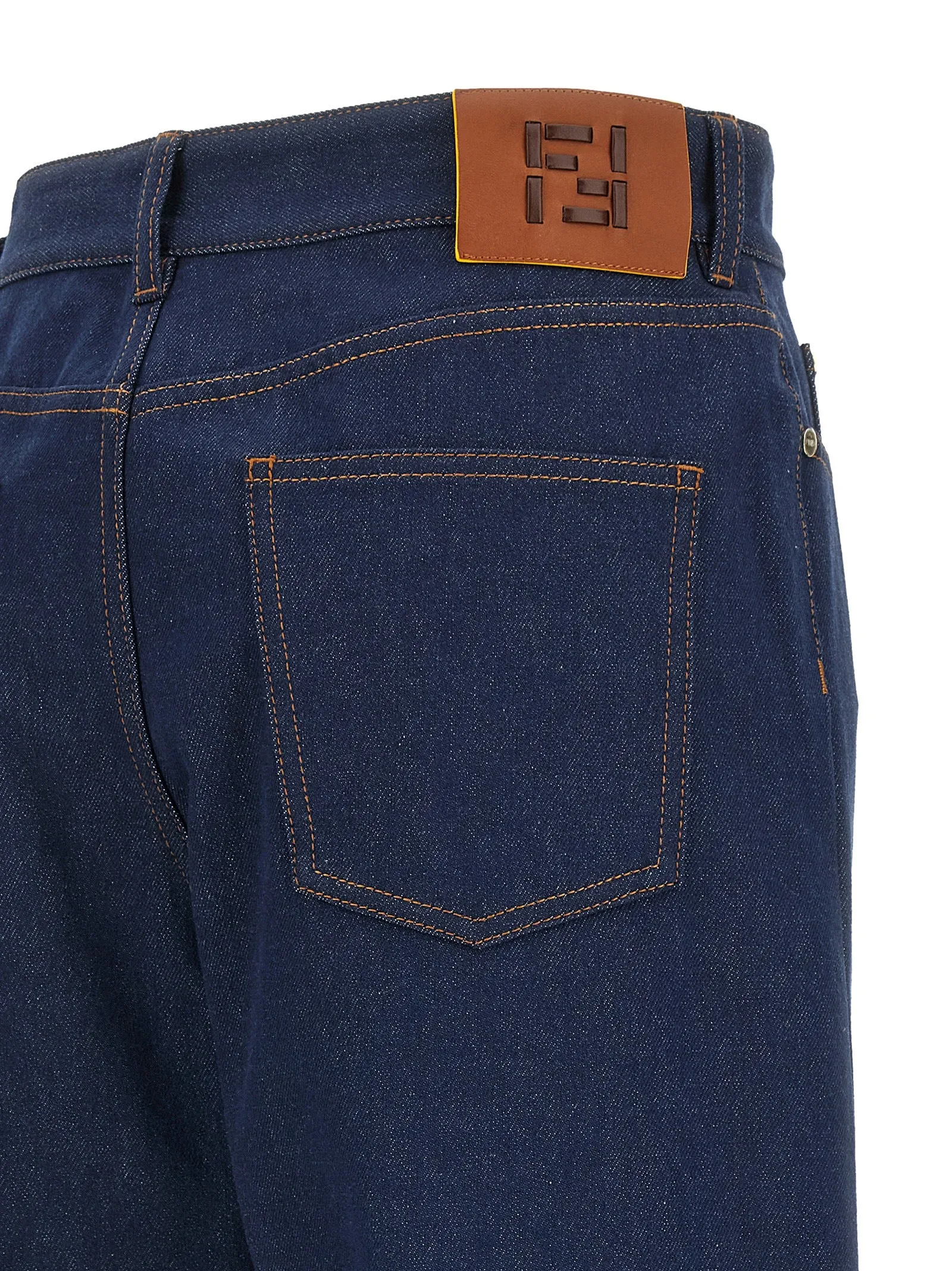 Ff Reverse Jeans Blue sold by Wanan Luxury product image thumbnail 4